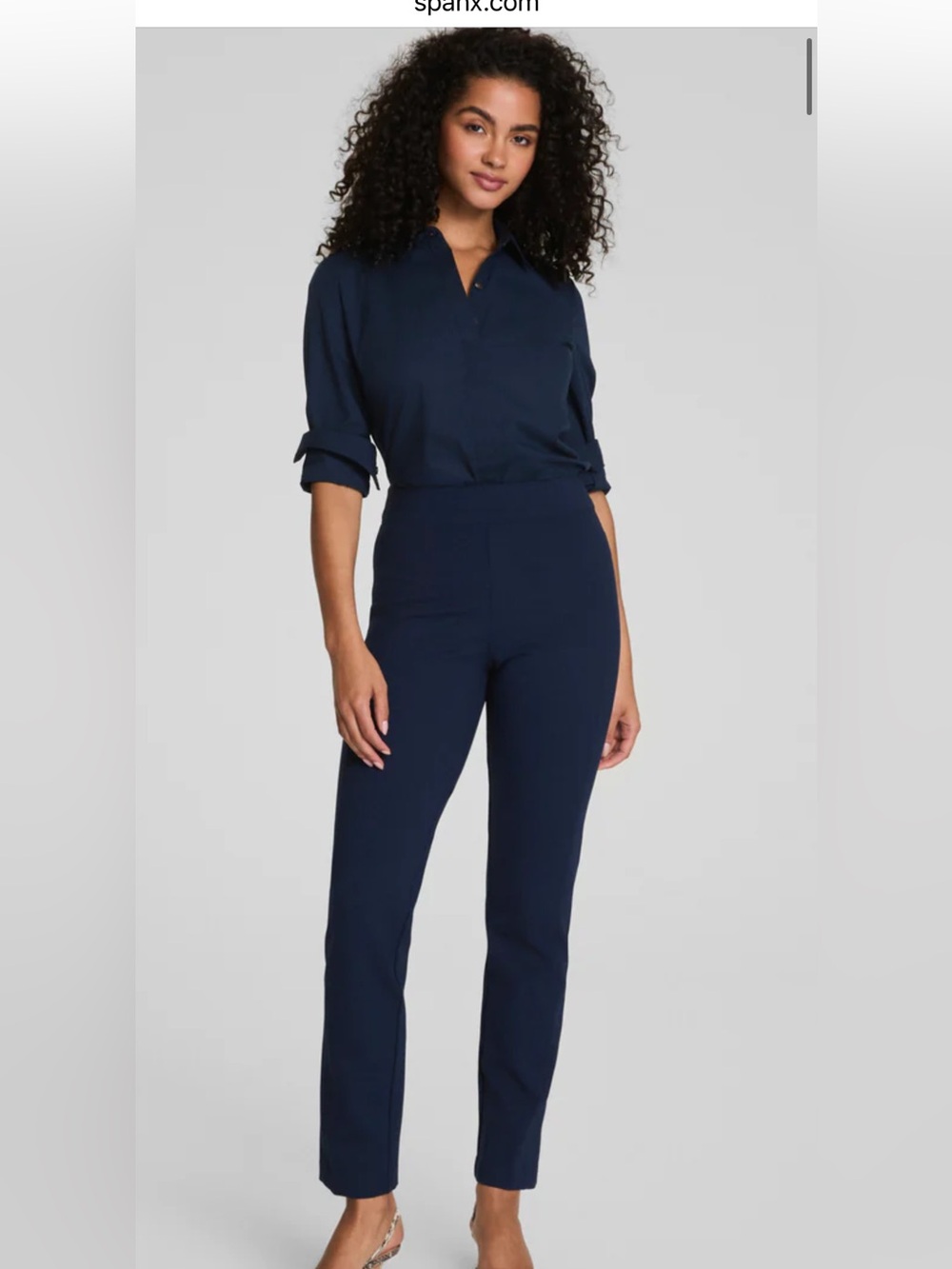 Spanx Supersmooth Ponte Slim Straight Pant size M